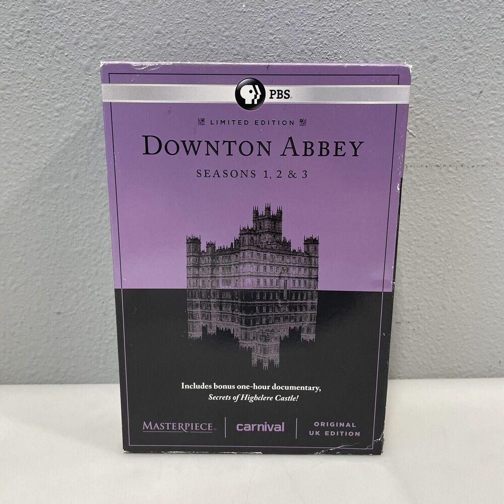 Limited Edition Downton Abbey: Seasons 1-3 + Bonus Addition Of Season 4